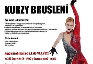 Kurzy bruslení - jaro 2025