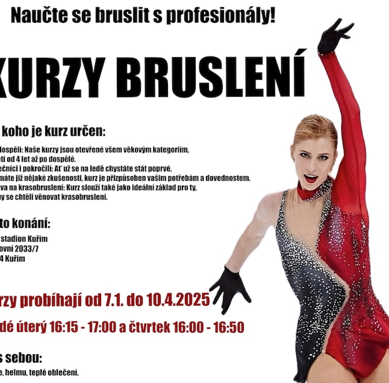 Kurzy bruslení - jaro 2025
